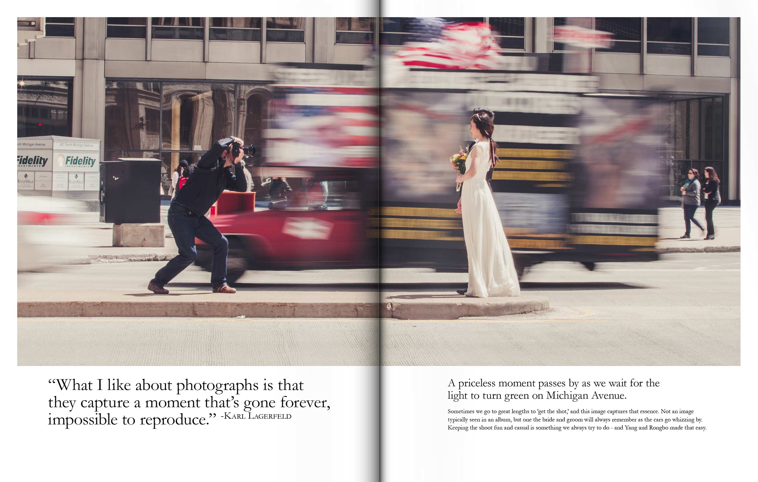 wedding photography magazine style