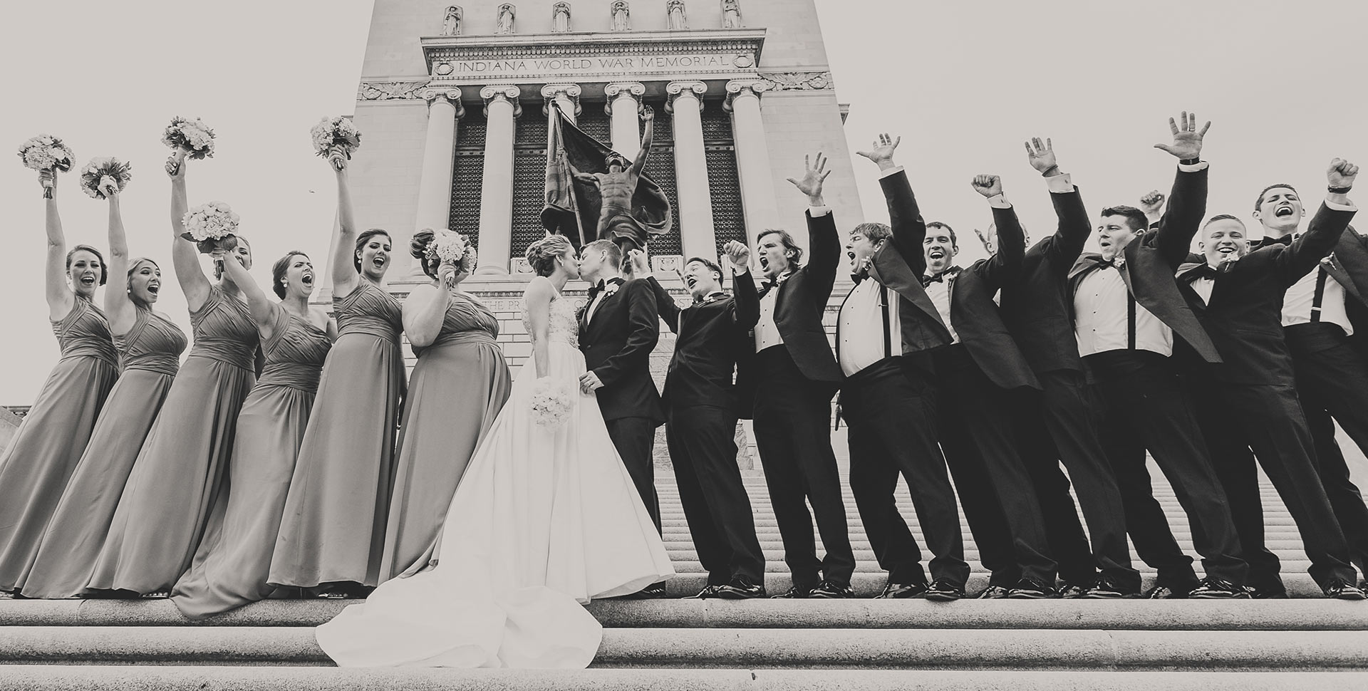 columbia club indianapolis wedding photography (28) war memorial